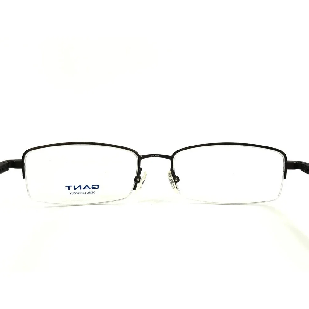 Gant Eyeglasses Frames G HEIGHTS BRN Brown Tortoise Rectangle Half Rim 54-18-140